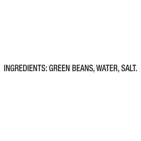 Hart Brand Cut Green Beans Extra Standard 4 Sieve Cut, 101 ounce -- 6 per case