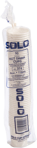Cup Paper Hot Single Poly 4 Oz