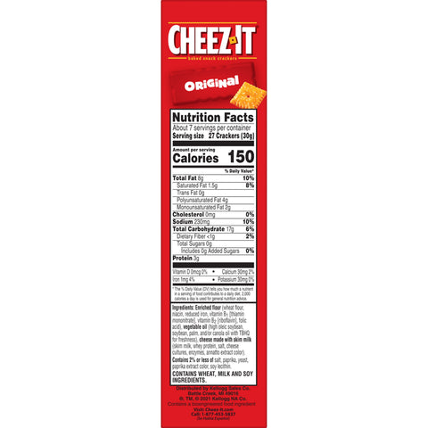 Snack Cheez-it Original Cracker