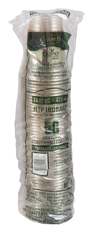 Bare® by Solo® CUP ECO-FORWARD® RPET PLASTIC COLD 16 OZ