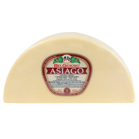 Belgioioso CHEESE ASIAGO 1/2 WHEEL