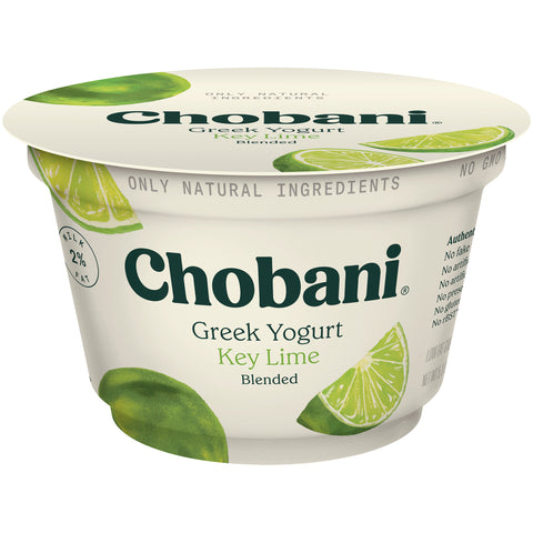 Chobani Low Fat Key Lime Blended Greek Yogurt, 5.3 Ounce -- 12 per case