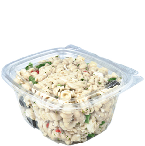 Container Plastic Tamper-resistant W/ Flat Lid 16 Oz