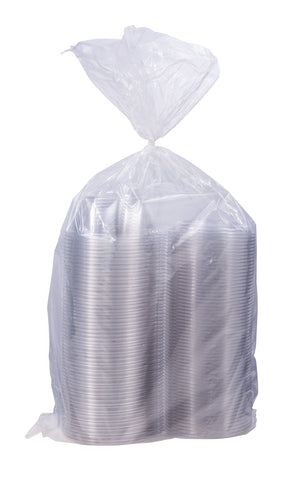 Bowl Plastic Lid Dome Hinged 12 Oz