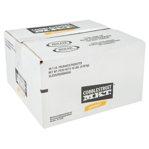 Cobblestreet Market™ CHEESE PROVOLONE NON-SMOKED SLICED 1 OZ