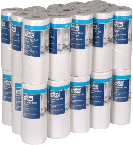 Towel Roll Perforated White 2-ply 11x9