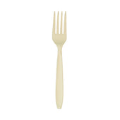 Solo® FORK PLASTIC P/S HEAVYWEIGHT CHAMPAGNE