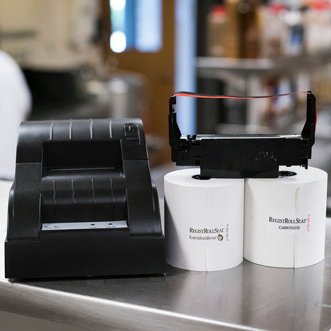 Ribbon Ink Printer Red Black