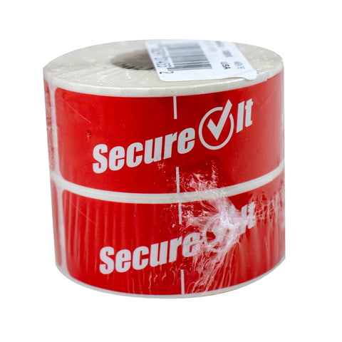 National Checking LABEL TAMPER RESISTANT SECURE IT