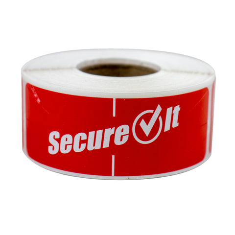National Checking LABEL TAMPER RESISTANT SECURE IT