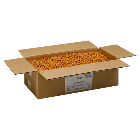 Kraft Premium Caramel Bits - 25 lb. box, 1 per case