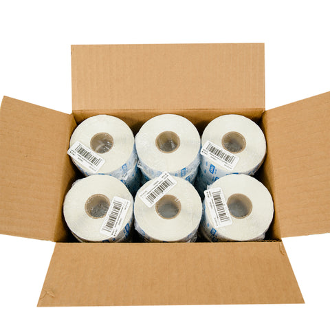 National Checking Company Dateit Blue Trilingual Removable Label - Monday, 1 x 1 inch -- 1000 per case.