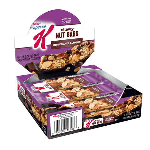 Snack Bar Special K® Chewy Nut Bar Chocolate Almond