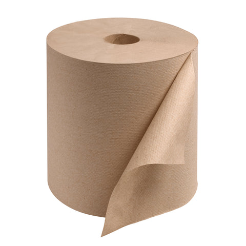 Towel Hand Roll Hardwound Natural 1-ply 7.9