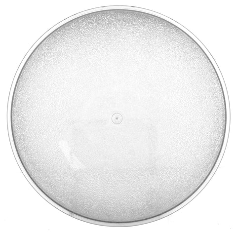 Carlisle BOWL SALAD PLASTIC PEBBLED CLEAR 8