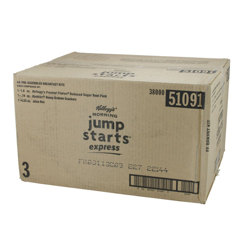 Breakfast Kit Jump-starts Express™ Frosted Flakes® Multi-grain Reduced Sugar