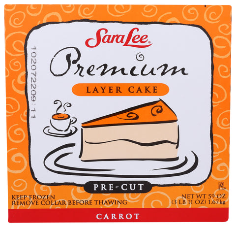 Sara Lee Frozen CAKE CARROT LAYER 9
