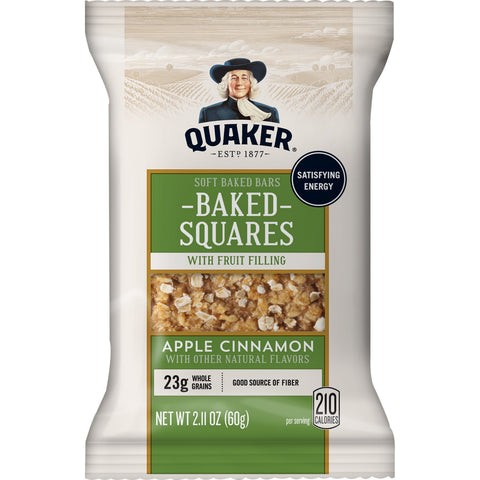 Quaker® QUAKER BRKFST SQR APPLE CINNAMON