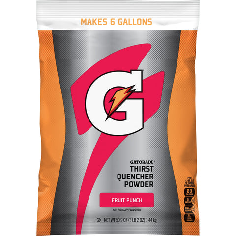 Gatorade Fruit Punch Original Powdered Drink Mix, 51 Ounce Packet -- 14 per case
