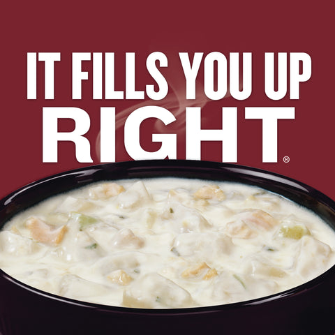 CHUNKY New England Clam Chowder - 18.8 oz. easy open can, 12 per case