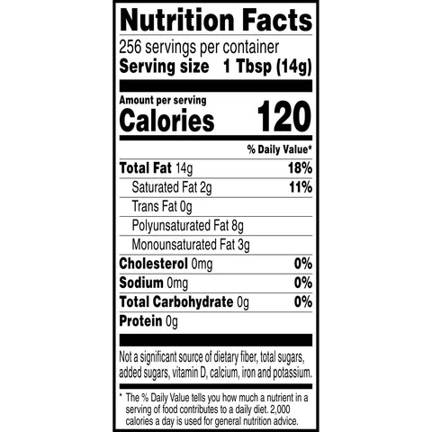 Oil Vegetable Pure Ztf