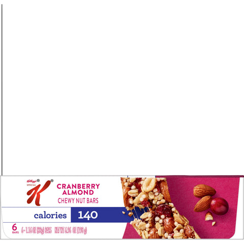 Snack Bar Special K® Chewy Nut Bar Cranberry Almond