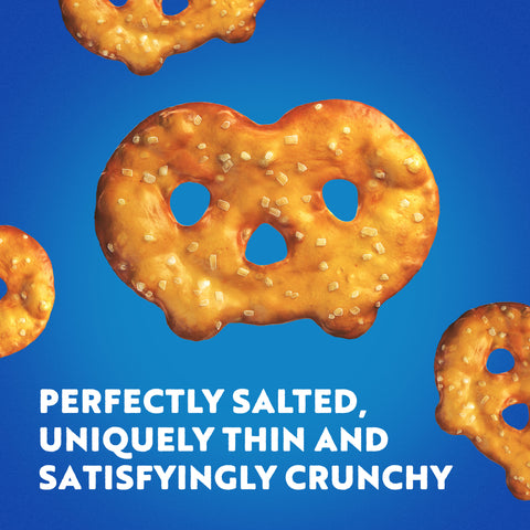 Pretzel Crisps Original Deli Style Pretzel Crackers, 1.5 Ounce -- 24 per case.