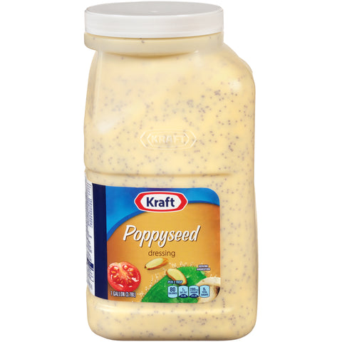 Kraft Dressing Signature Poppy Seed, 1 Gallon -- 4 Case