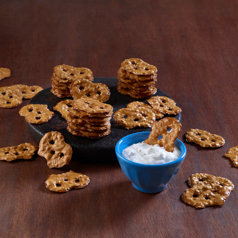 Pretzel Crisps Original Deli Style Pretzel Crackers, 1.5 Ounce -- 24 per case.