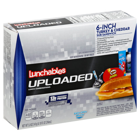 Lunchable Turkey & Cheddar Sub Uploaded