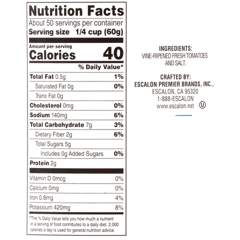 Bella Rosa® TOMATO PUREE EXTRA HEAVY 1.07 7848530225/78002598