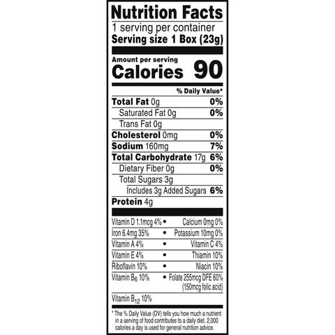 Cereal Special K® Individual Box