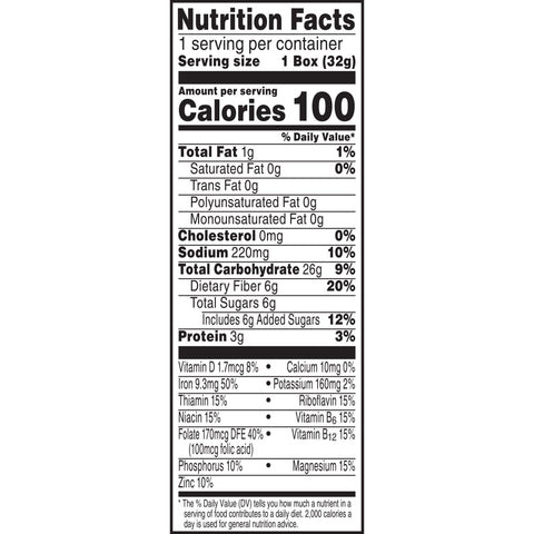 Cereal Complete Wheat Bran Flakes
