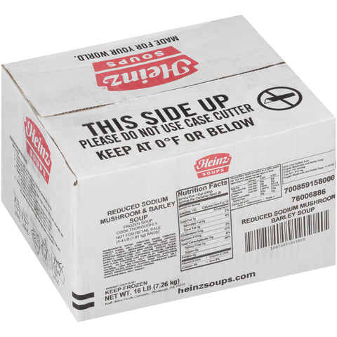 Soup Mushroom Barley Reduced Sodium