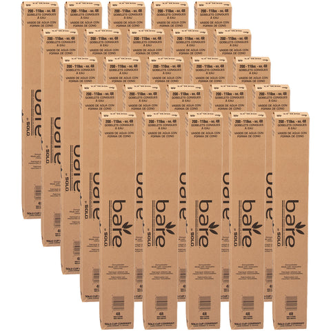 Cup Paper Water Cone White Eco-forward Treated 4 Oz