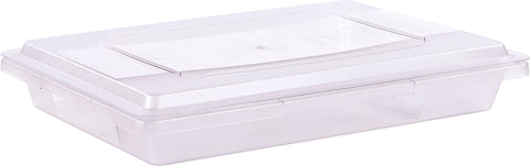 StorPlus™ BOX FOOD STORAGE POLYCARBONATE CLEAR 26X18X3.5
