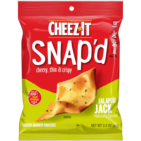 Kelloggs Cheez It Jalapeno Jack Cracker, 2.2 Ounce -- 6 per case