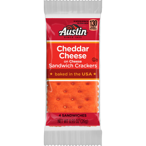 Cracker Cheese W/ Cheddar Cheese 0.93 Oz