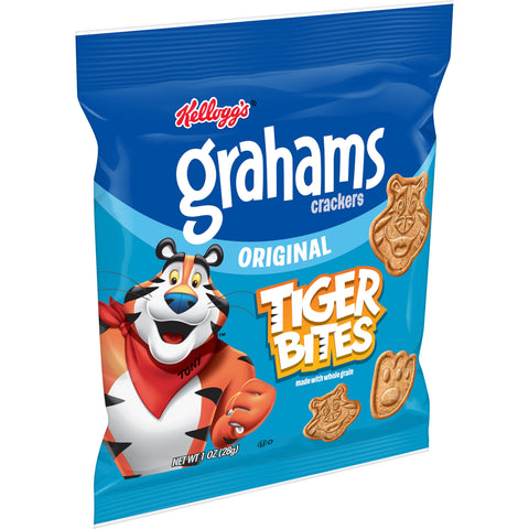 Kellogg's Tiger Bites Original Graham Cracker, 1 Ounces -- 150 per case
