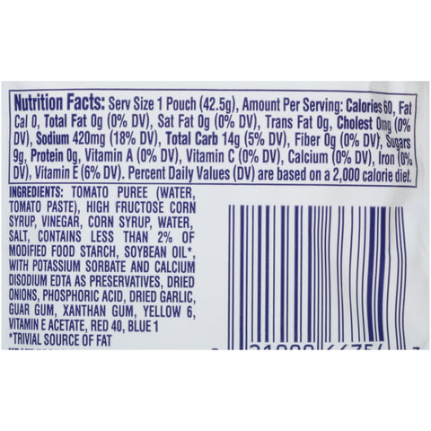 Dressing French Catalina Fat Free Single Serve Pouch