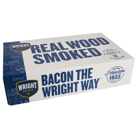 Wright® Brand BACON 14/18 CT NATURAL APPLEWOOD SMOKED GAS-FLUSHED BULK 10258900616