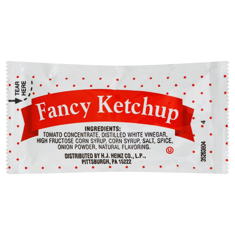 Portion Pac KETCHUP FANCY SINGLE SERVE FOIL PACKET 78002779