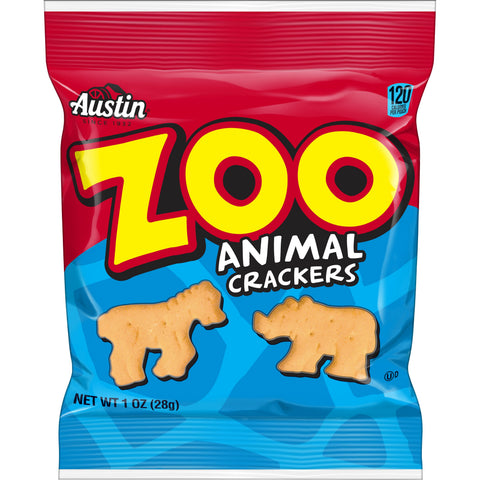 Cracker Keebler Austin Zoo Animal 100 Count 1 Ounce