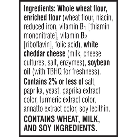 Cheez It Original Whole Grain Cracker, 0.75 Ounce -- 175 per case.