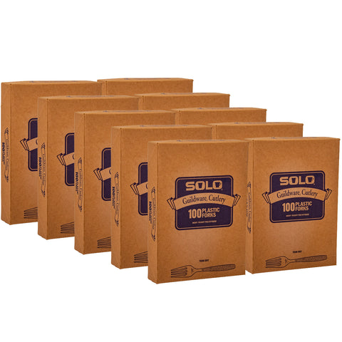 Solo® FORK PS CHAMPAGNE HEAVY WEIGHT