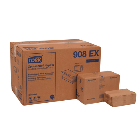 Napkin Dispenser Eviromental Print Natural 1-ply 8.5x13