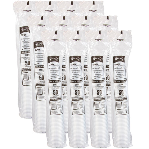Cup Plastic Cold Clear Pp 24 Oz