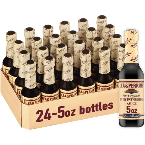 Lea & Perrins Worcestershire Sauce 24 Case 5 Ounce