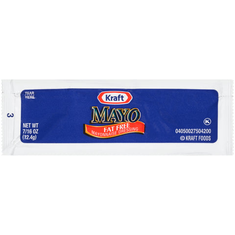 Mayonnaise Fat Free Single Serve Pouch