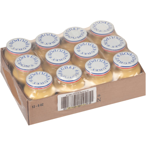 Grey Poupon Classic Mustard 12 Case 8 Ounce